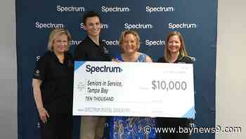 Spectrum donates $10K to Seniors in Service in Tampa