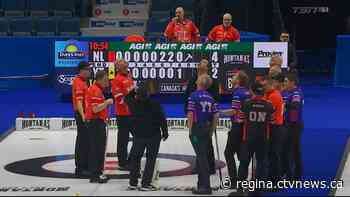 Roof 'leak' at Brandt Centre disrupts play at 2024 Montana's Brier