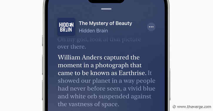 Apple Podcasts now includes transcripts