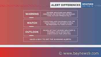 Severe Thunderstorm Warning issued for Hillsborough County