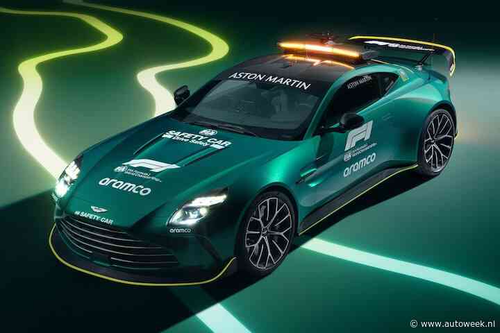 Nieuwe Aston Martin Vantage mag meteen aan de slag als safetycar
