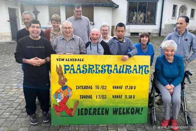Opnieuw Paasrestaurant ten voordele van Levedale