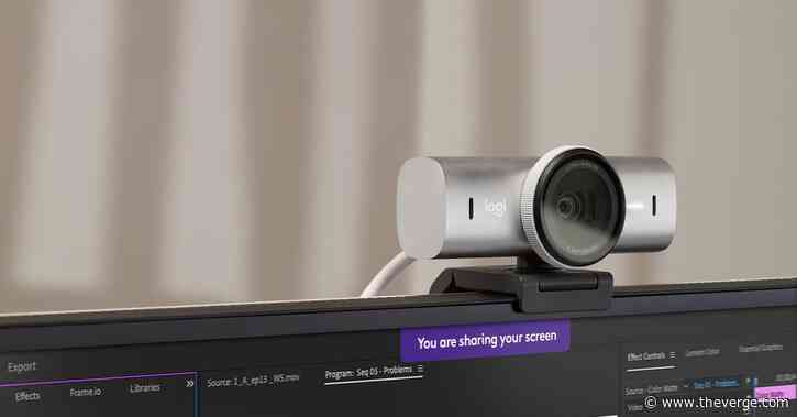 Logitech’s new MX Brio is a $200 4K webcam with ‘AI-enhanced image quality’