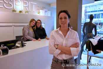 Na 20 jaar doet ook Elke (42) het licht uit in haar Esprit-winkel in de Leuvensestraat: “Het is almaar bergaf gegaan de laatste jaren”