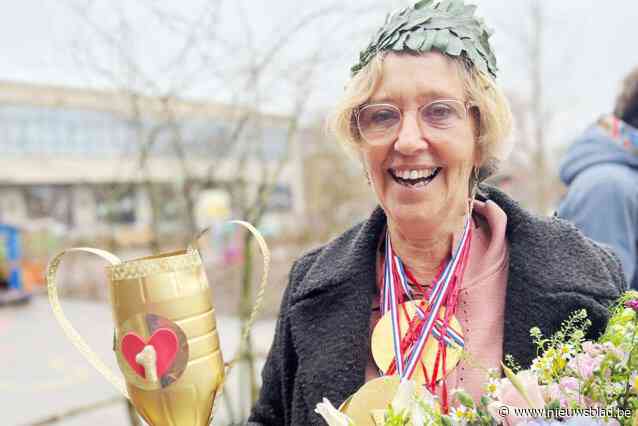 Vrije basisschool wuift turnjuf Hilde uit: “Hopelijk blijven de leerlingen sporten”