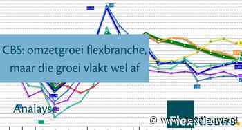 CBS: omzetgroei flexbranche, maar die groei vlakt wel af