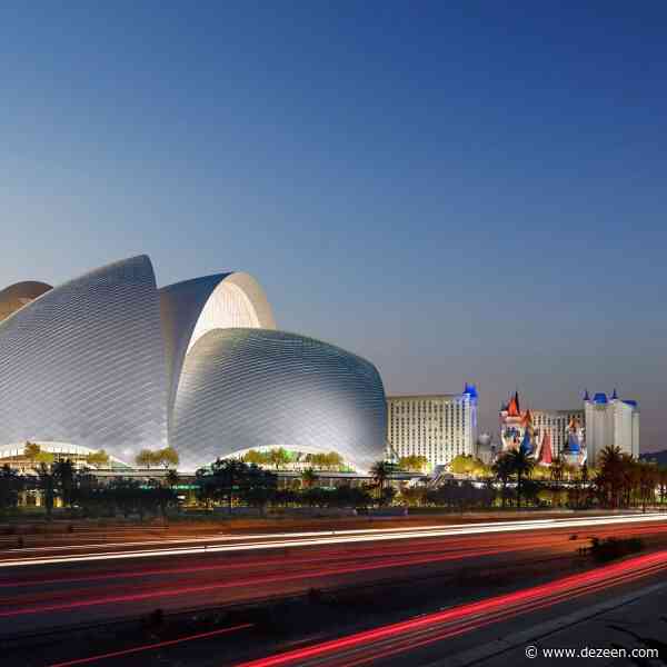 BIG designs "spherical armadillo" ballpark for Athletics in Las Vegas