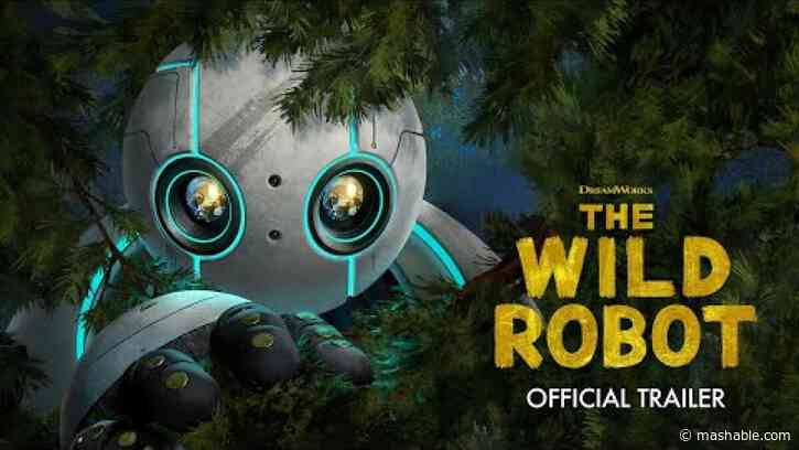 Lupita Nyong'o plays a lost android in stunning trailer for 'The Wild Robot'