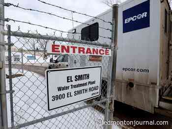 What caused Edmonton's E.L. Smith Water Treatment Plant failure?