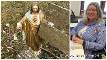 Christi Himmelfahrt noch vor Ostern? Feldkirchen-Westerhamer Jesus-Statue ist verschwunden