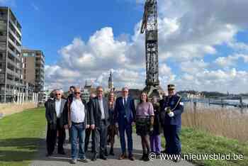 Minister geeft startschot voor restauratie Boelwerfkraan: “Mooi dat we dit stuk erfgoed in goede staat aan volgende generatie kunnen doorgeven”