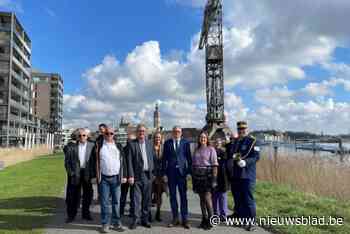 Minister geeft startschot voor restauratie Boelwerfkraan: “Mooi dat we dit erfgoed in goede staat aan volgende generatie kunnen doorgeven”