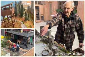 “Ik stak mijn leven in deze bouwwerken”: Willy (92) krijgt last van bevende handen en zoekt nu overnemers voor z’n modellandschappen