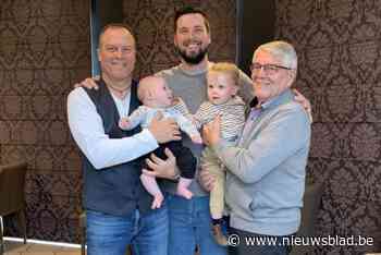 Dankzij Gaston tweede viergeslacht bij familie Ceusters