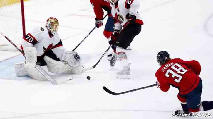Capitals re-sign defenceman Rasmus Sandin to a 5-year contract worth $23 million