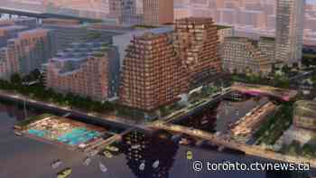 Pools with 'panoramic views' part of updated design for Toronto's eastern waterfront