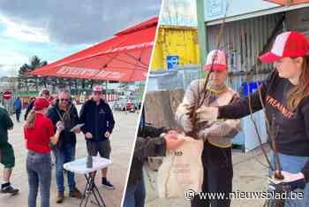 IN BEELD. GVA-lezers pikken hun gratis hazelaar op in containerpark