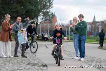In het spoor van Wout van Aert: kinderen fietsen eigen Ronde van Vlaanderen