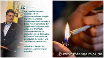 Cannabis-Post von Mühldorfs Landrat: Das ist der Stand der juristischen Prüfung