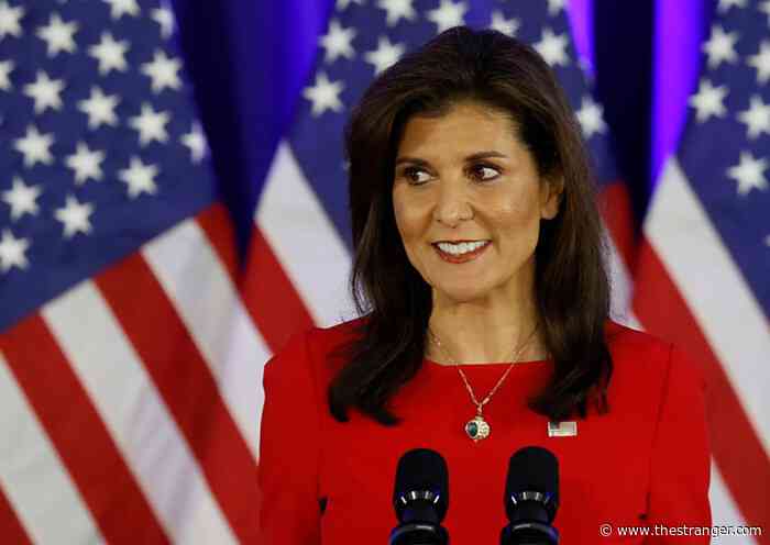 Slog AM: Haley Drops Out, Hospital Merger Oversight Bill Fails in WA, Seattle Cop Allegedly Slashed Tires During Protest