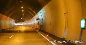 Schweinfurt: A70-Tunnel "Schwarzer Berg" wechselseitig gesperrt - Wartung und Co.