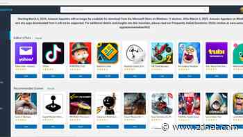 Microsoft to pull the plug on Amazon's Android app store for Windows 11