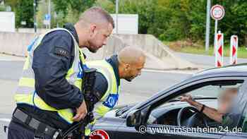 Viel Arbeit für die Freilassinger Bundespolizei, mit einem gesuchten Einbrecher als Höhepunkt