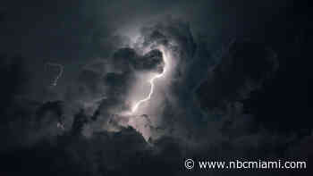 Severe T-storm warning issued for western Broward with heavy wind and hail possible