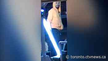 Police searching for suspect caught on camera breaking menorah light fixture in The Beaches