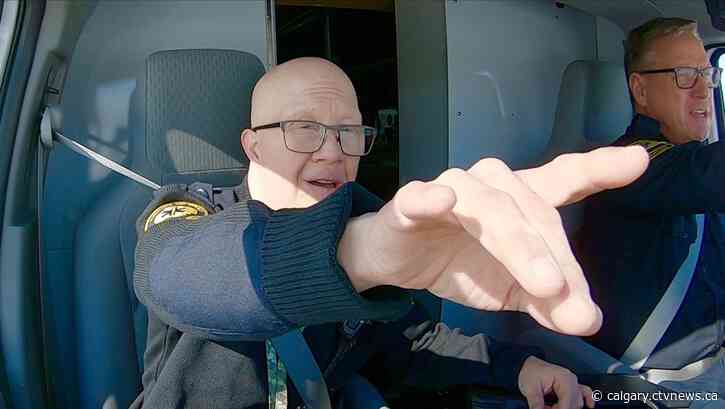Strathmore man with Down syndrome named honorary paramedic
