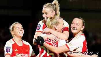 Arsenal beat Villa to reach Women's League Cup final