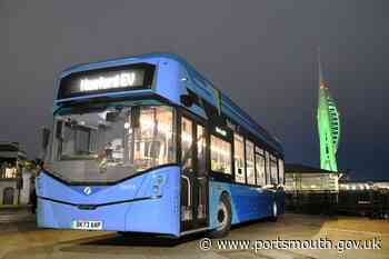 Come and join the buzz of Portsmouths new electric bus fleet
