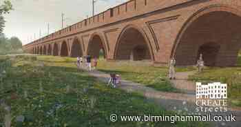 HS2 viaduct as it could be - as residents say current plans are hideous