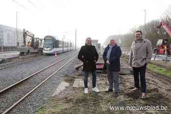 Werken gestart aan spoorlijn Kusttram in Bredene: “We voorzien eigen middelen voor schuilinfrastructuur”