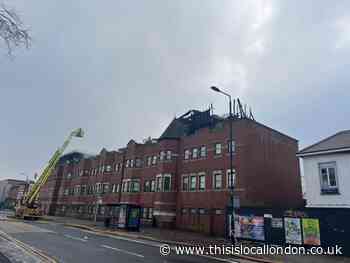 Forest Gate Police Station blaze: Pictures show aftermath of fire