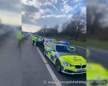 Man thought he'd die after brakes failed on Lancashire motorway