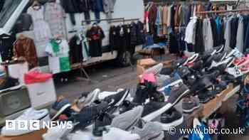 £40k fake brands haul seized at two market stalls
