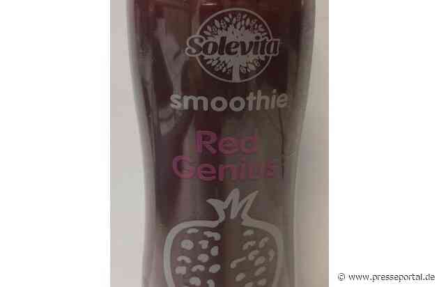 Der Hersteller Molkerei Gropper GmbH & Co. KG informiert über einen Warenrückruf des Produktes "Solevita Smoothie Red Genius, 250mL"