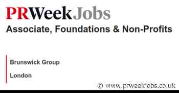 Brunswick Group: Associate, Foundations & Non-Profits