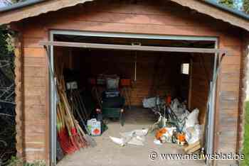 Dieven aan de haal met werkmateriaal voor natuurbeheer van Beverbos