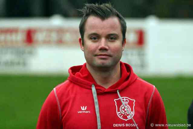 Denis Bosny blijft ook na dit seizoen trainer van Rapide Wezemaal, Steve Peeters nieuwe T2