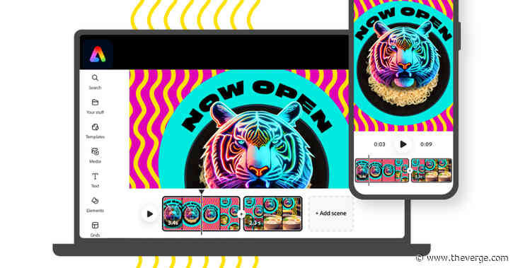 Adobe adds generative AI to new Express mobile app that’s free to try