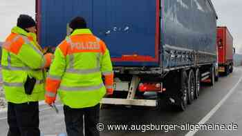 Lkw-Fahrer macht Pause auf dem A8-Seitenstreifen: Polizei schreitet ein