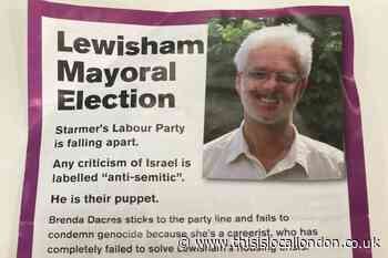 Lewisham mayoral candidate calls Starmer 'Israel's puppet'
