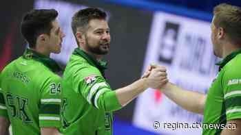 Saskatchewan finishes top of its pool at Brier, becomes first team to clinch playoff spot