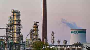 Öl aus PCK Schwedt: Bund verzichtet vorerst auf Enteignung der Rosneft-Raffinerianteile