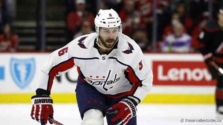 Maple Leafs acquire defenceman Joel Edmundson from Capitals for two draft picks