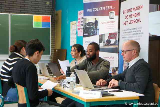 GO! Technisch Atheneum Brasschaat brengt leerlingen en bedrijven samen