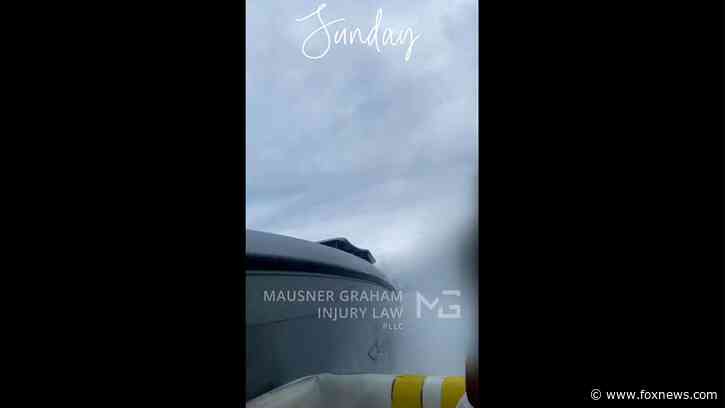 Cell phone video shows moment Florida tour boat carrying passengers collided with vessel