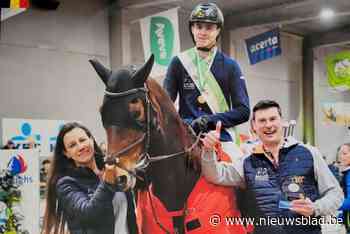 Kiano Teirbrood heeft eerste nationale jumpingtitel beet: “Derde keer, goede keer”